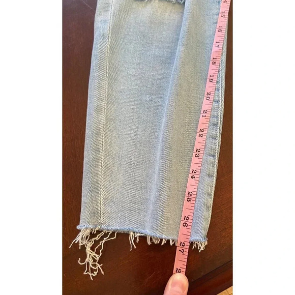 Good American NWT Good Legs Good Crop  Skinny Jean Size 18 Light Wash Revolve - Picture 10 of 12